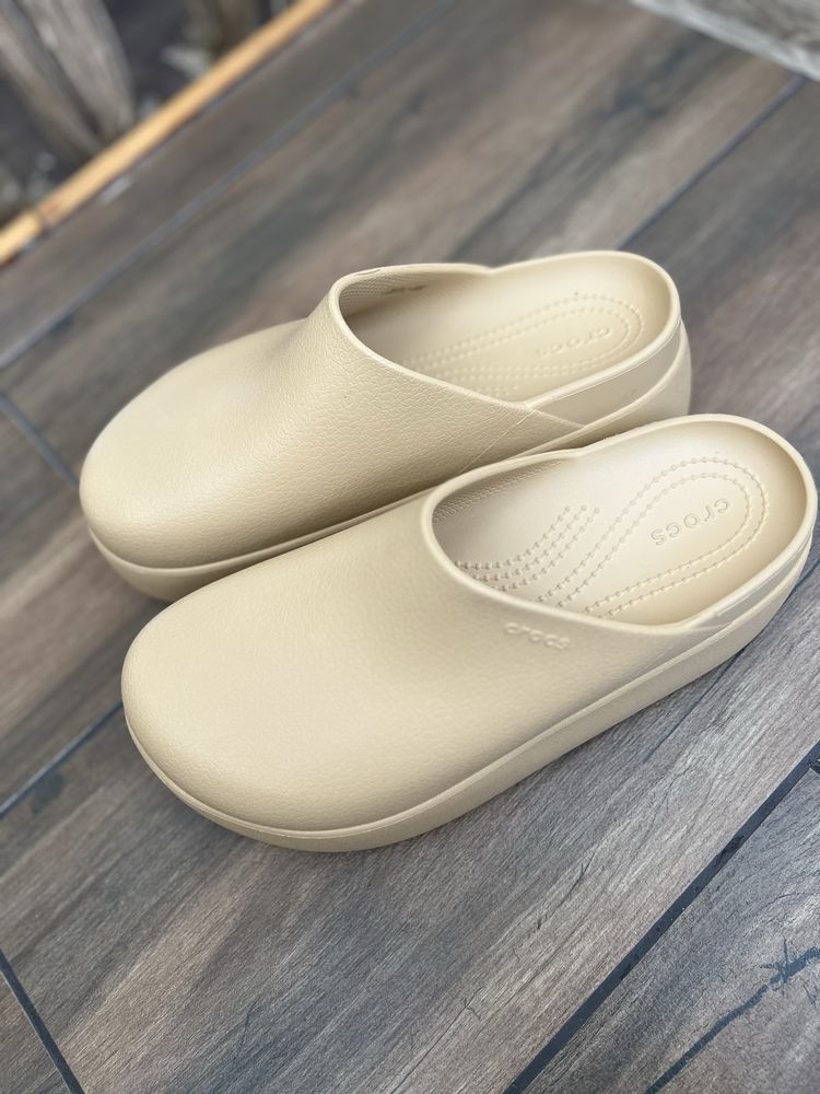 Crocs dylan platform clog wheat w8 w9 100% оригінал