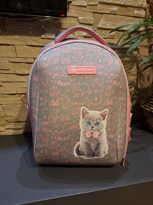 Plecak, tornister z kotkiem Astrabag