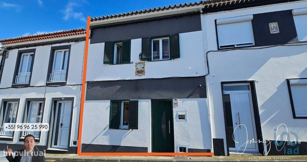 Casa T2 em Água de Pau de 152,00 m2