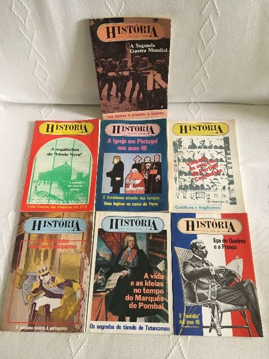 Coleção revistas Hitória
