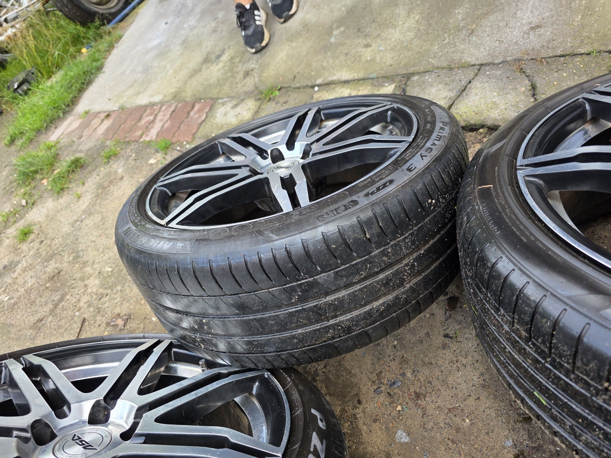 Koła Felgi 5x112 19 cali opony 22r audi/mercedes/volkswagen