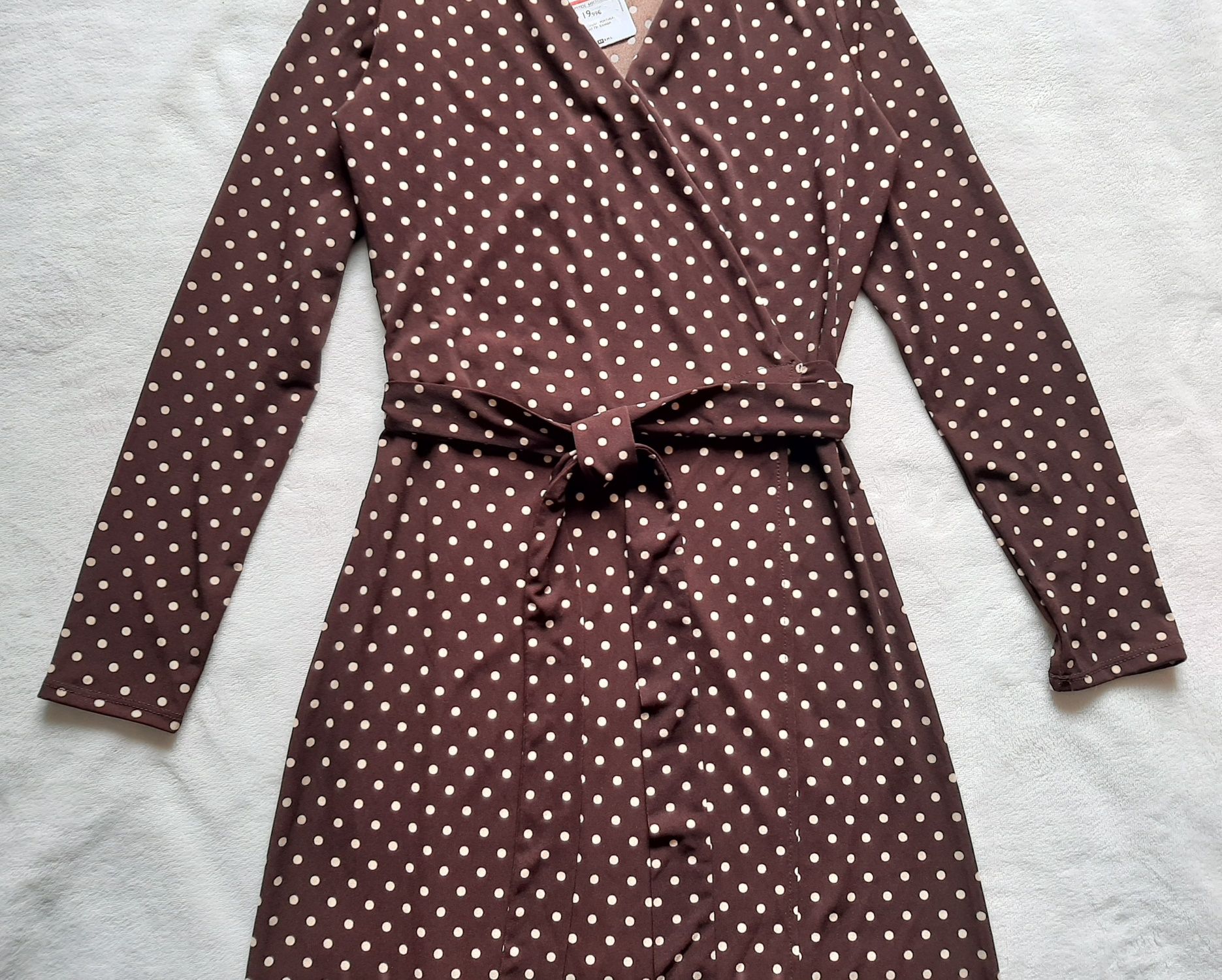 Vestido traçado, Novo com etiqueta, tam. XS, Mango