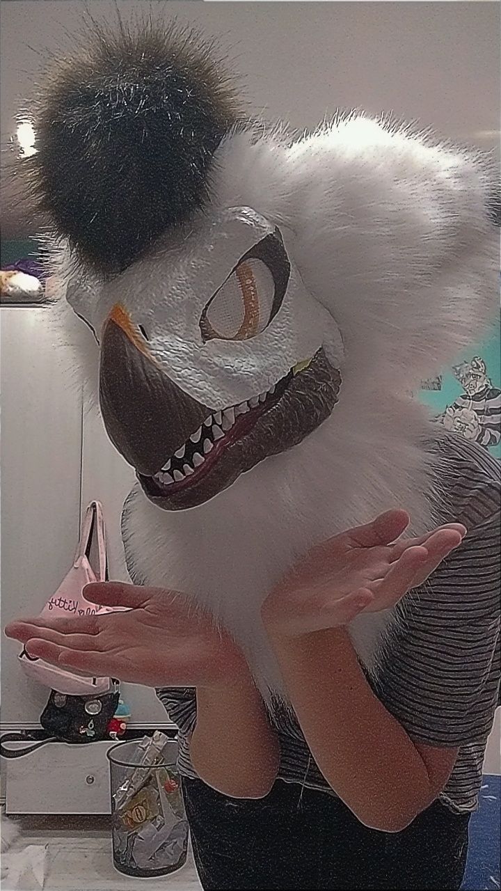 Furry Fursuit Dinomask