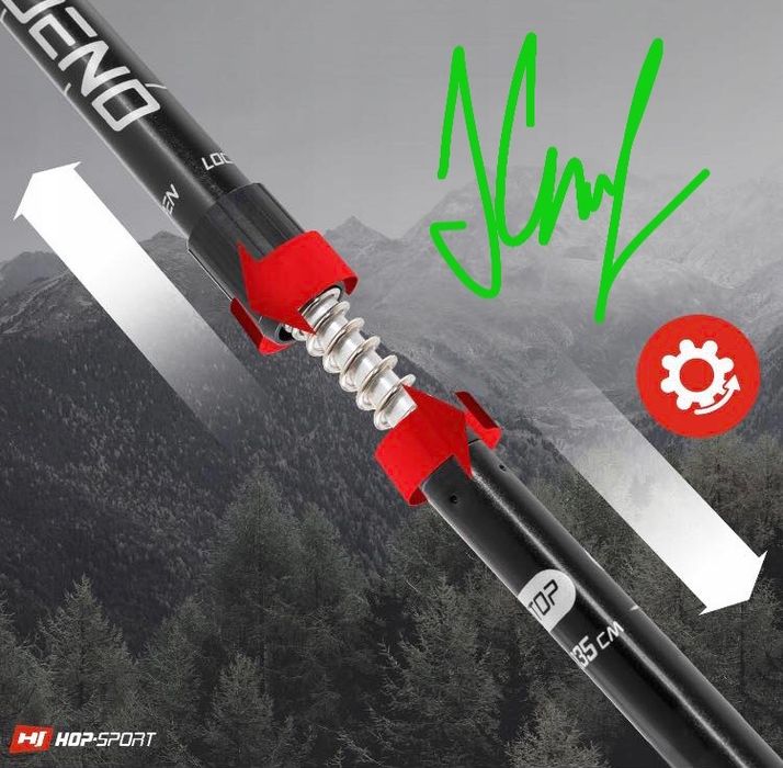 Пара 450 палки трекінгові скандинавської ходьби палки для ходьбы