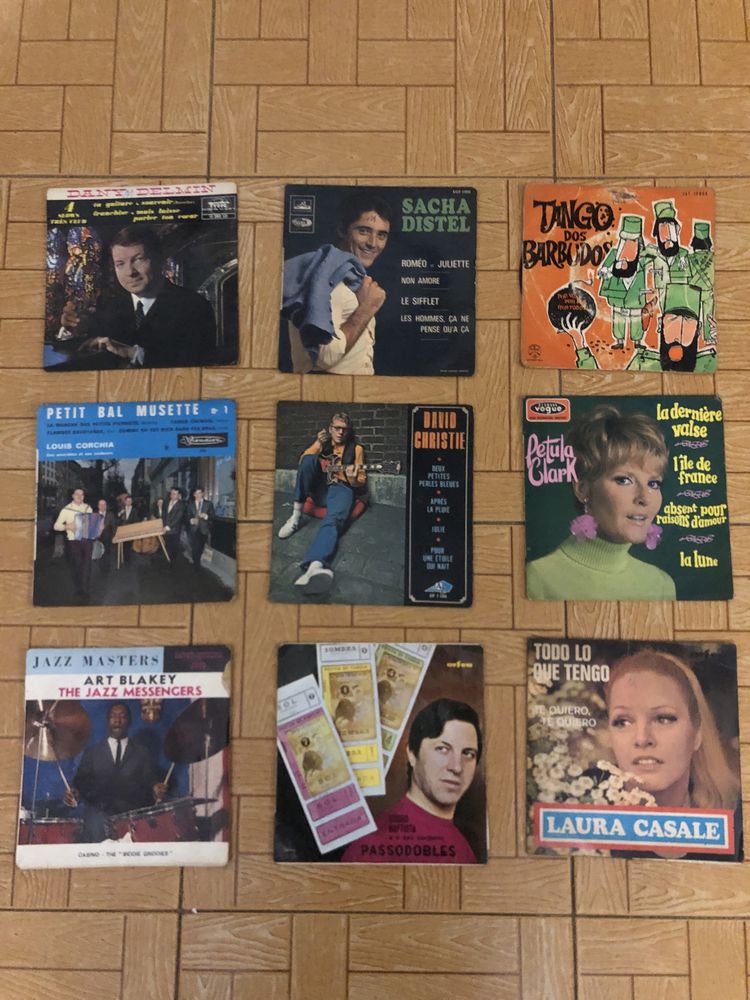 Vinil muito antigo varios