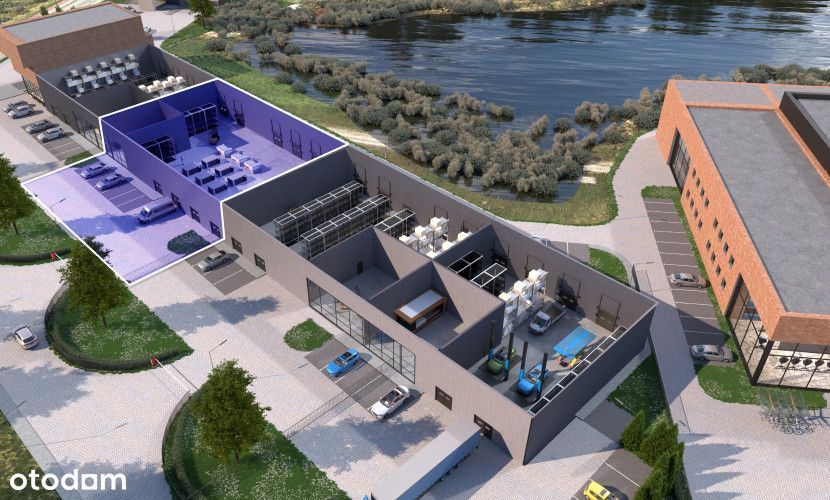 Lokal magazynowy 840 m² | Park Przemysłowy Olin