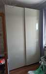 Drzwi przesuwne Ikea hasvik 150x236 połysk