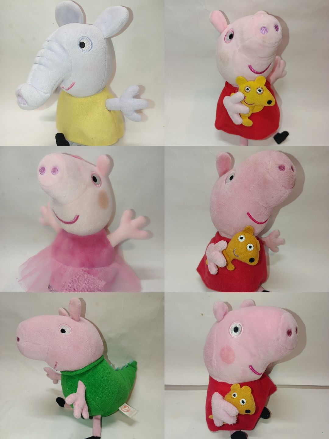 Мягкая игрушка слон Эмили Свинка Пеппа Джордж Peppa pig