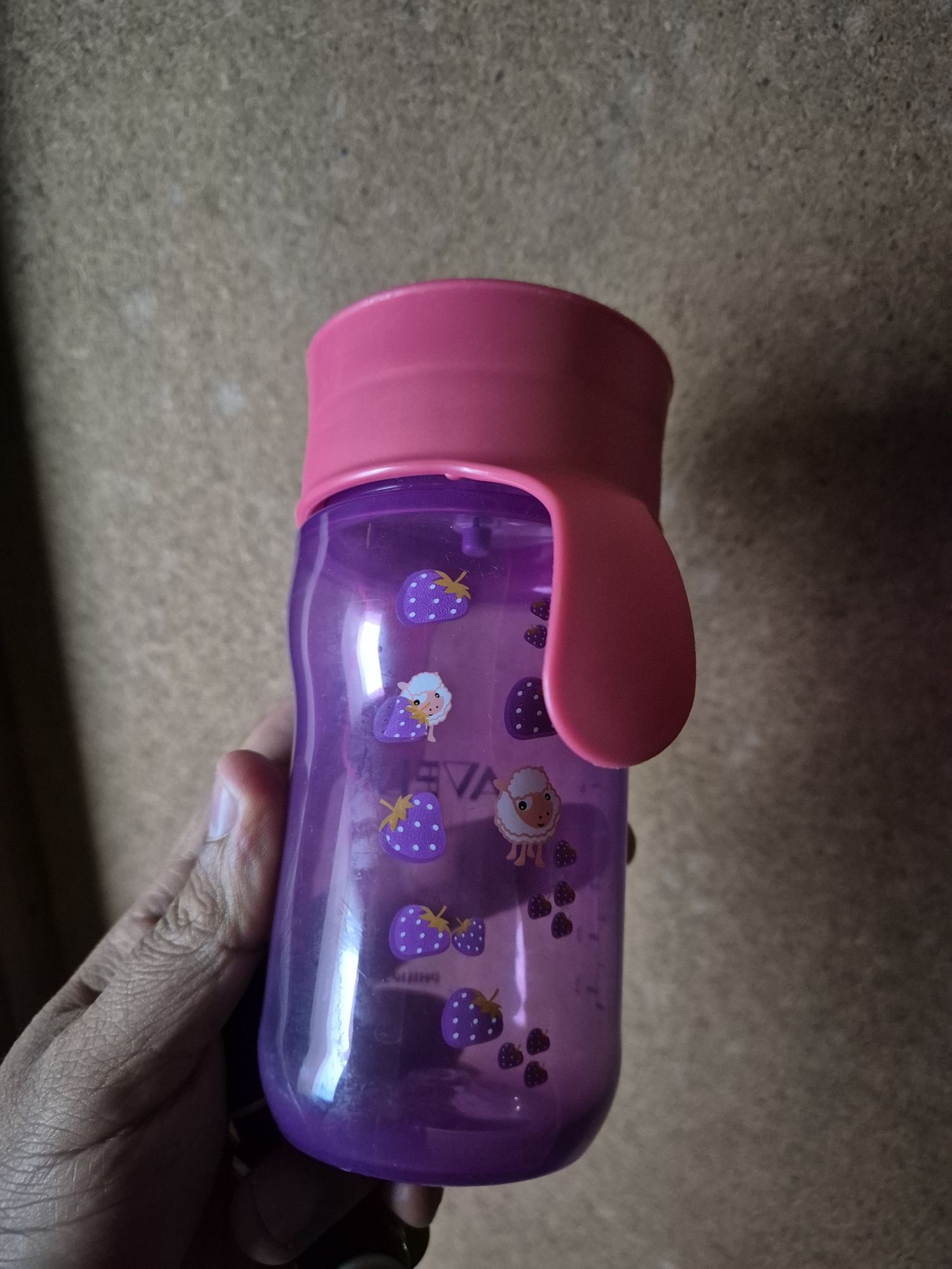 Copo de Treinamento com alças - 340 ml - Roxo - Philips Avent
