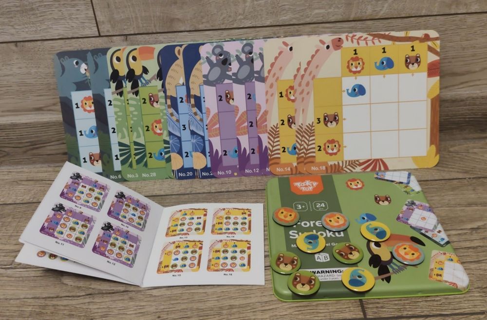 Настільна гра головоломка судоку Джунглі