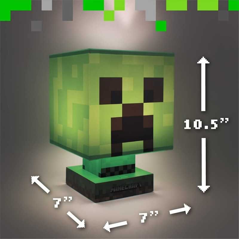 MINECRAFT Lampka Nocna CREEPER Icon Light Nowa Poznań Sklep