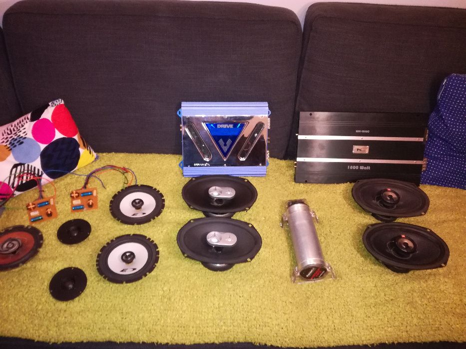 Cabos Car Audio - Rca Cables e alimentação à Bateria Alfatec