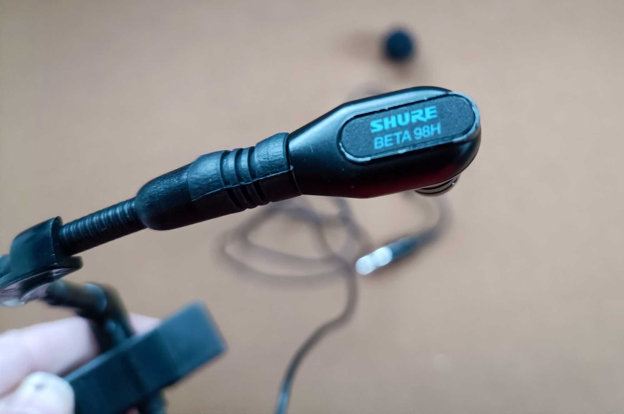 Мікрофон для духових прищепка SHURE BETA 98 H/C оригінал