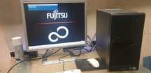 Super Komputer Fujitsu  Intel do Internetu  Zestaw Monitor  Klawiatura