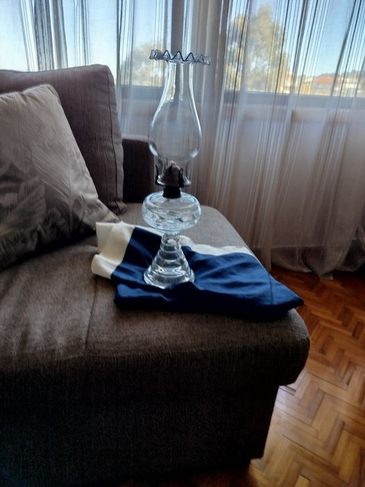 Candeeiro antigo a petróleo