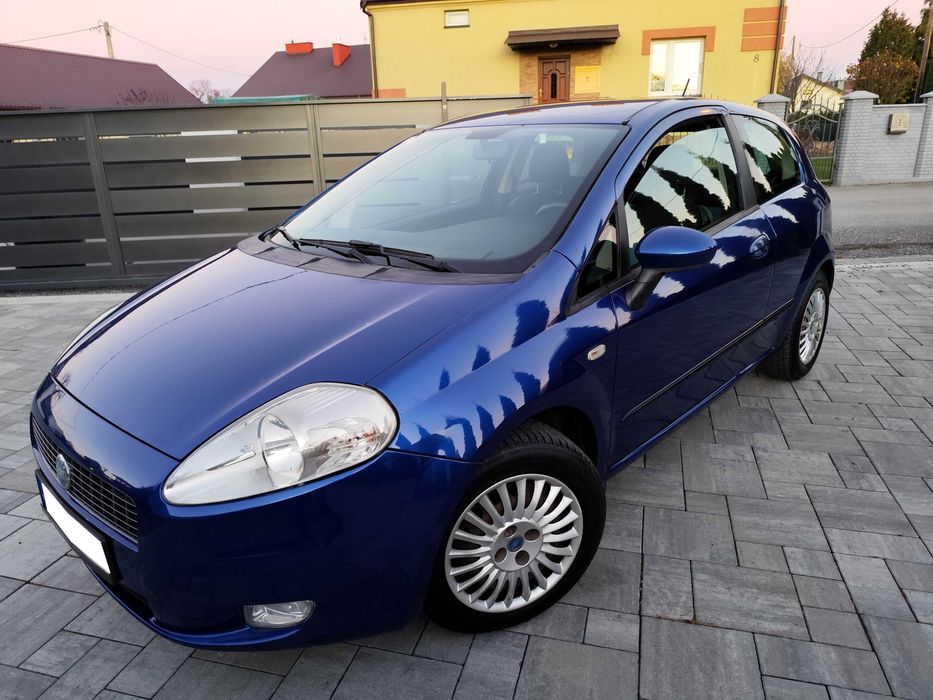 Fiat Grande Punto 1.4 Benzyna 2006 Rok Klima Elektryka