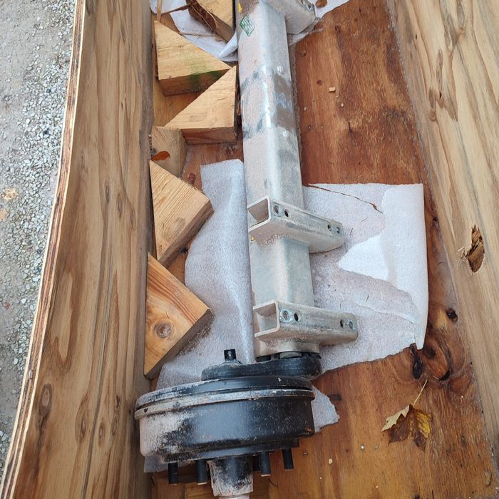 Oś Al-ko 2300kg z hamulcem pod agregat kompresor przyczepa laweta