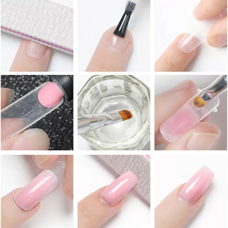 Kit 2 poligel unhas perfeitas