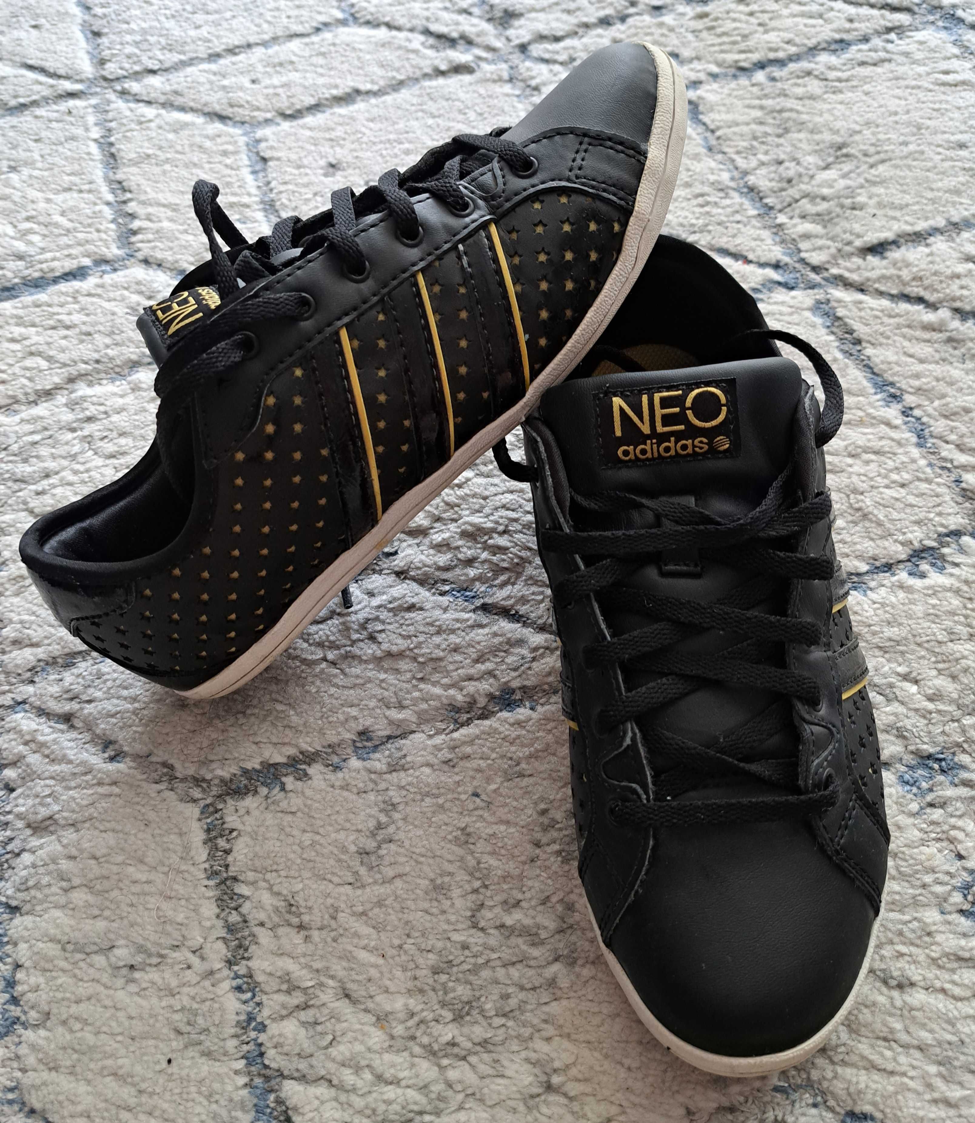 Adidasy Neo Label, 37 1/3 długość wkładki 23cm, jak 36