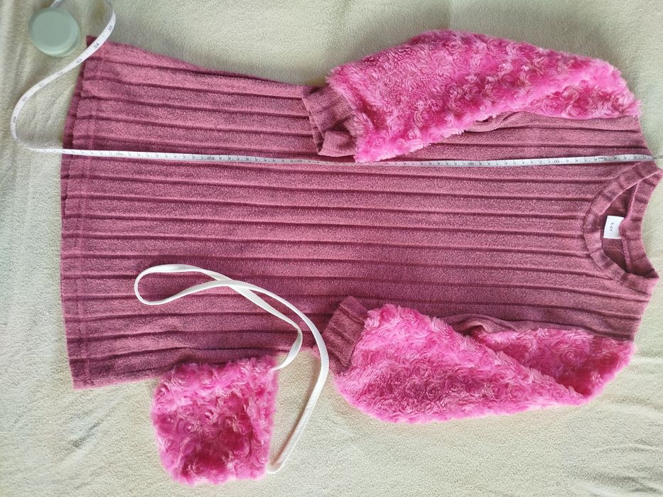 Плаття сукня рожева 5-6р