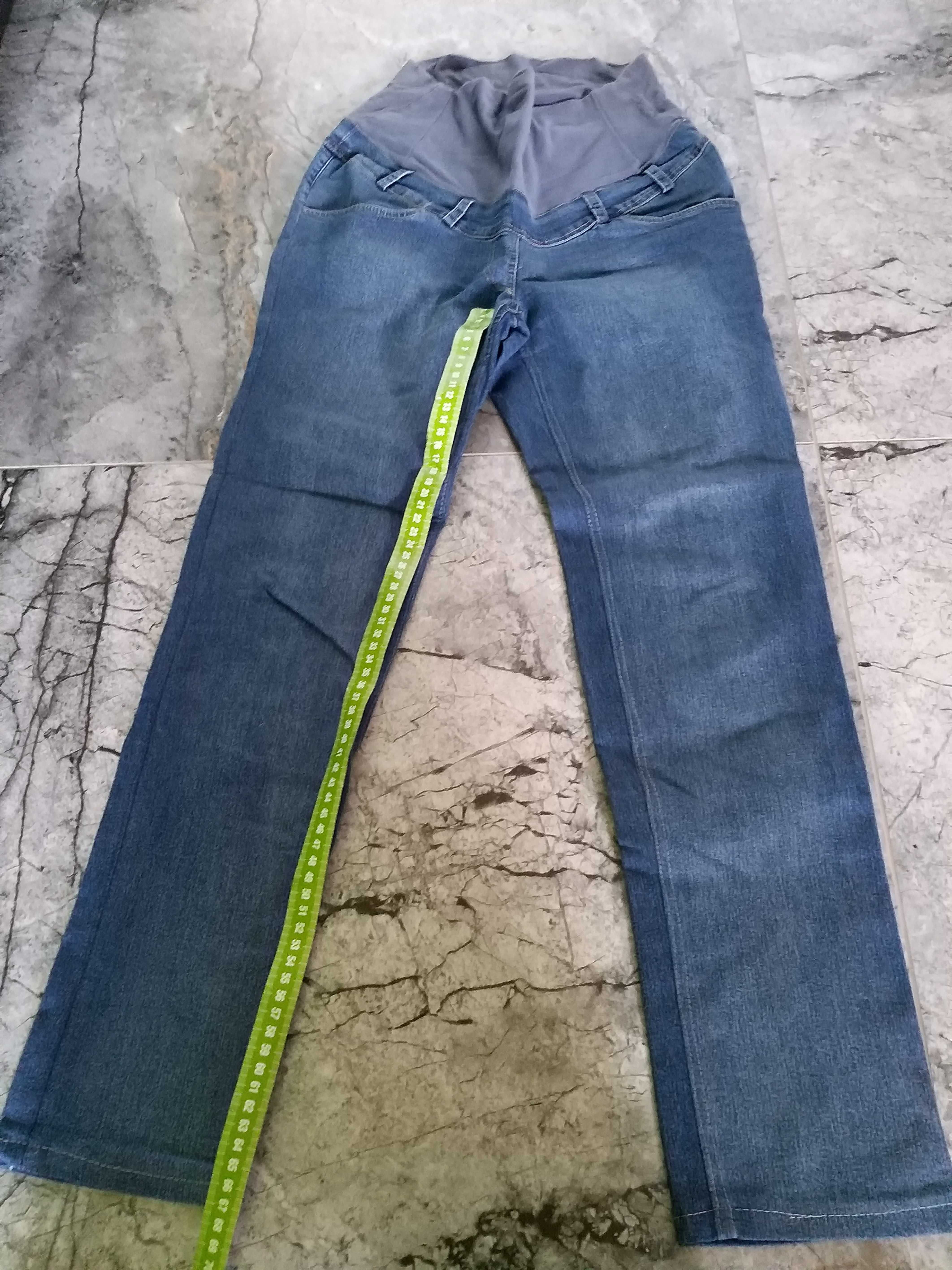 Spodnie ciążowe jeansowe rozmiar S