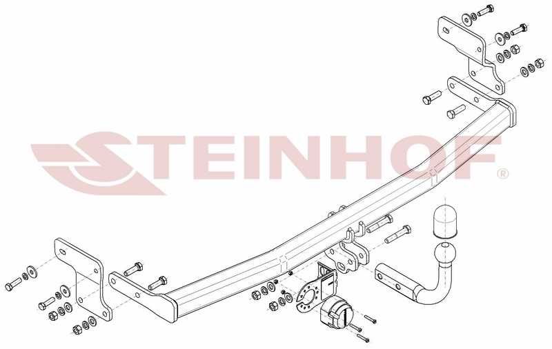 HAK HOLOWNICZY+ Moduł 7P do Kia Rio IV Hatchback YB 2017 do 2020