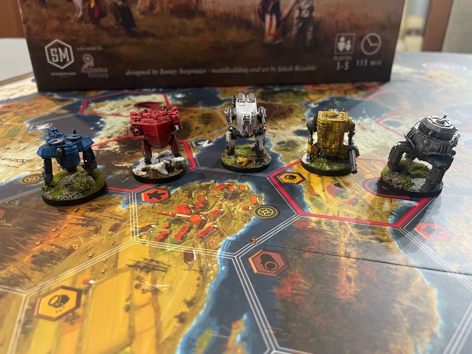 Deluxe Mechs do gry Scythe