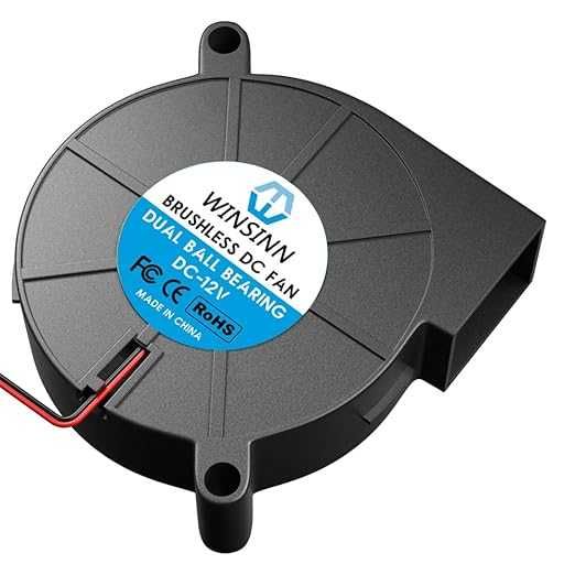 WINSINN 5015 wentylator 12 V do drukarki 3D 4 szt