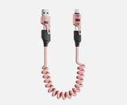 Kabel USB-C 4 w 1 o mocy 65 W szybkie ładowanie Apple, Huawei, Samsung