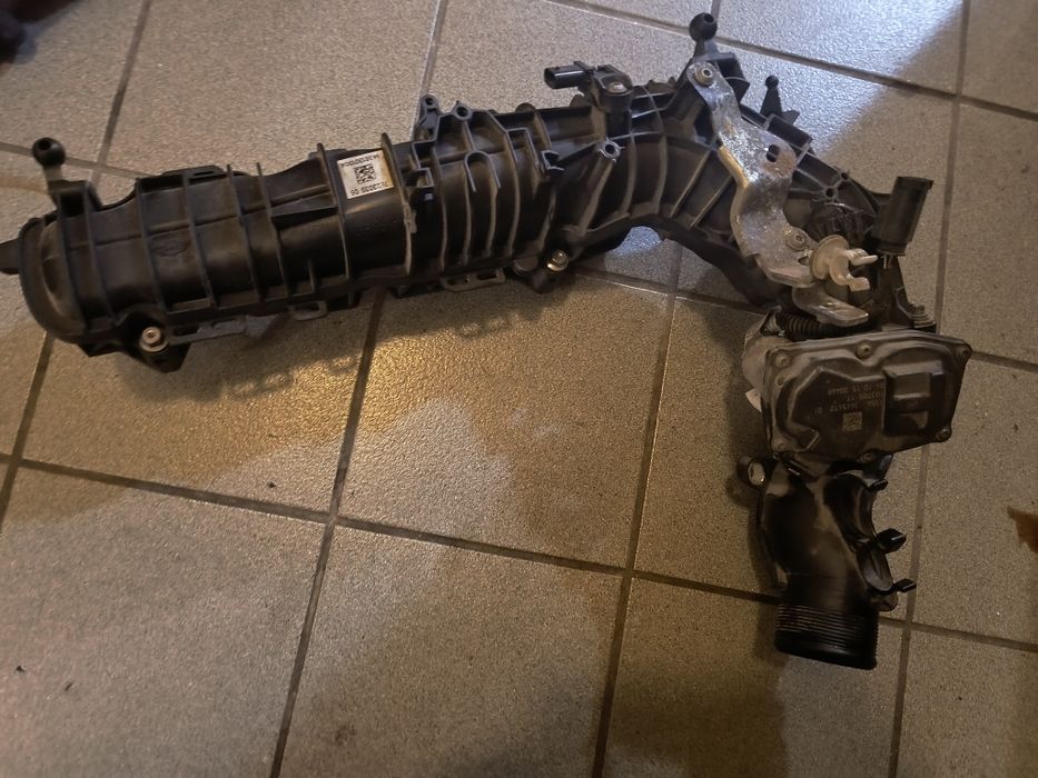 BMW n47 kolektor ssący bez klap e90 e60 f10 f11 f30