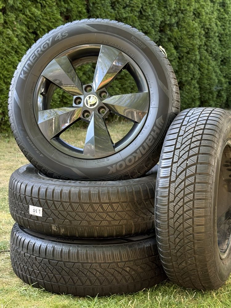 Alufelgi 17 skoda 5x112 jak nowe octavia superb kodiaq karoq