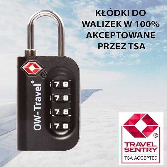 Kłódki z szyfrem 4 Cyfrowe Kłódki Walizkowe 2 szt.