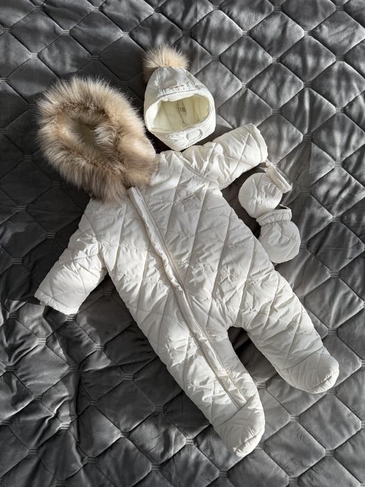 Дуже теплий дитячий зимовий комбінезон (до -20)