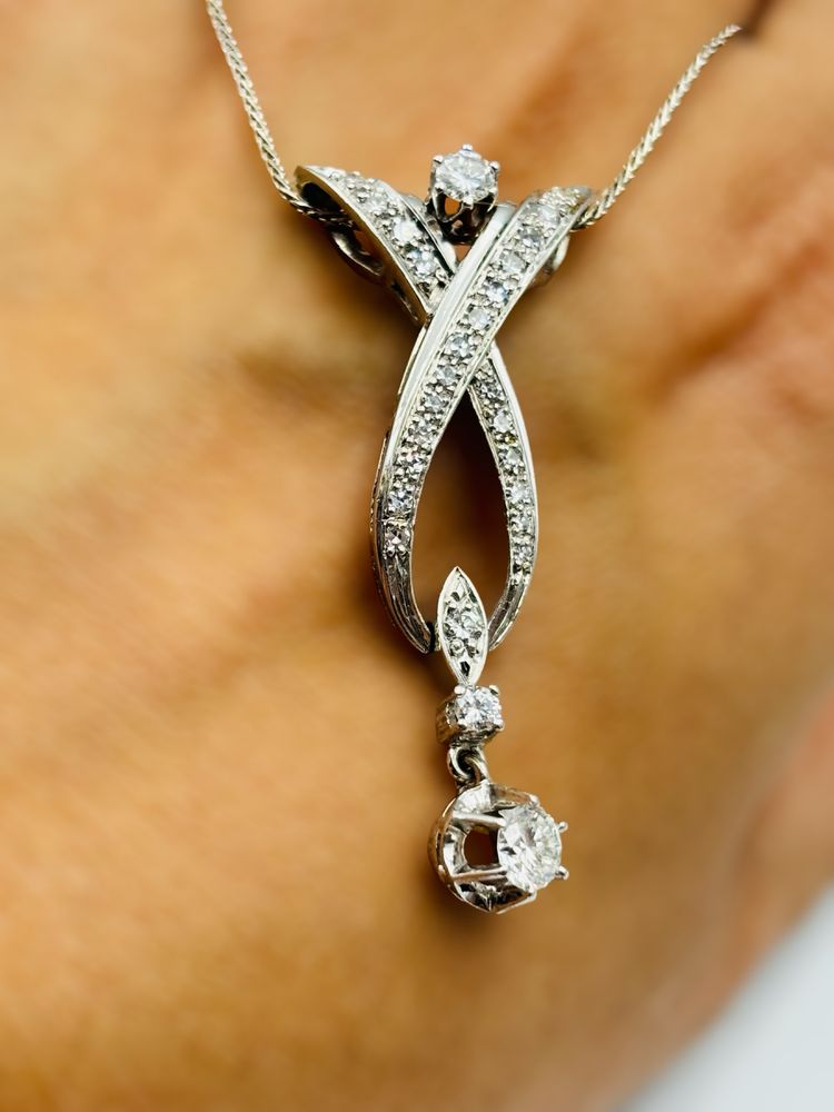 Zawieszka Złota z Brylantami 0.90ct 585/14k 5.99g