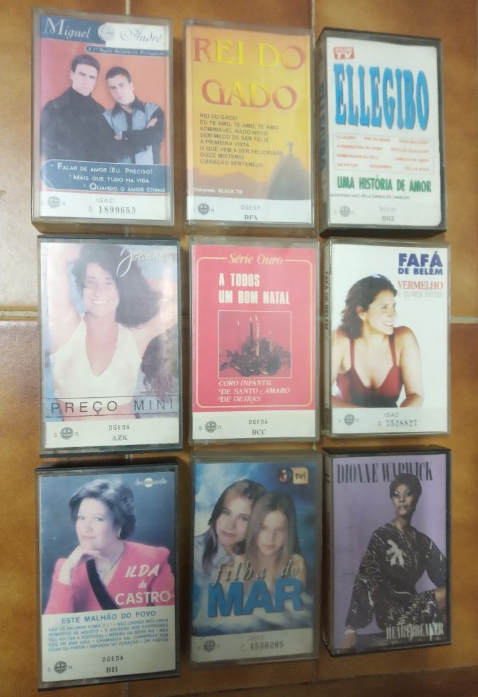 Lote de CASSETES (72) Música