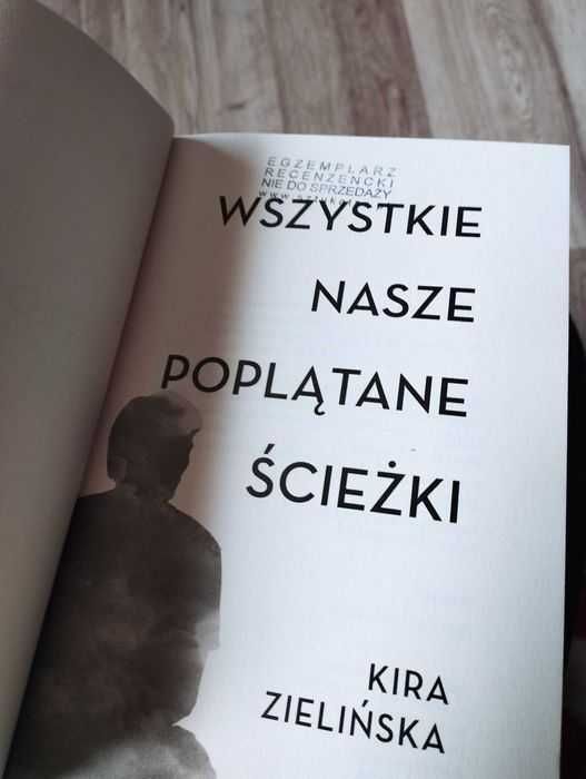 Książka wszystkie nasze poplątane ścieżki Kira Zielińska