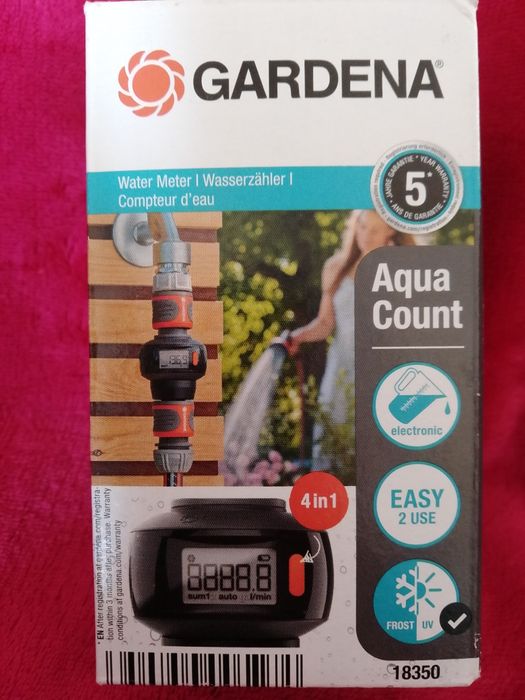 GARDENA licznik wody AquaCount 18350