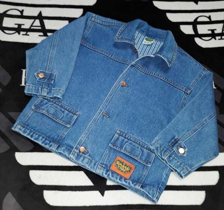 Джинсовый пиджачок куртка курточка фирма Rainforest Cafe