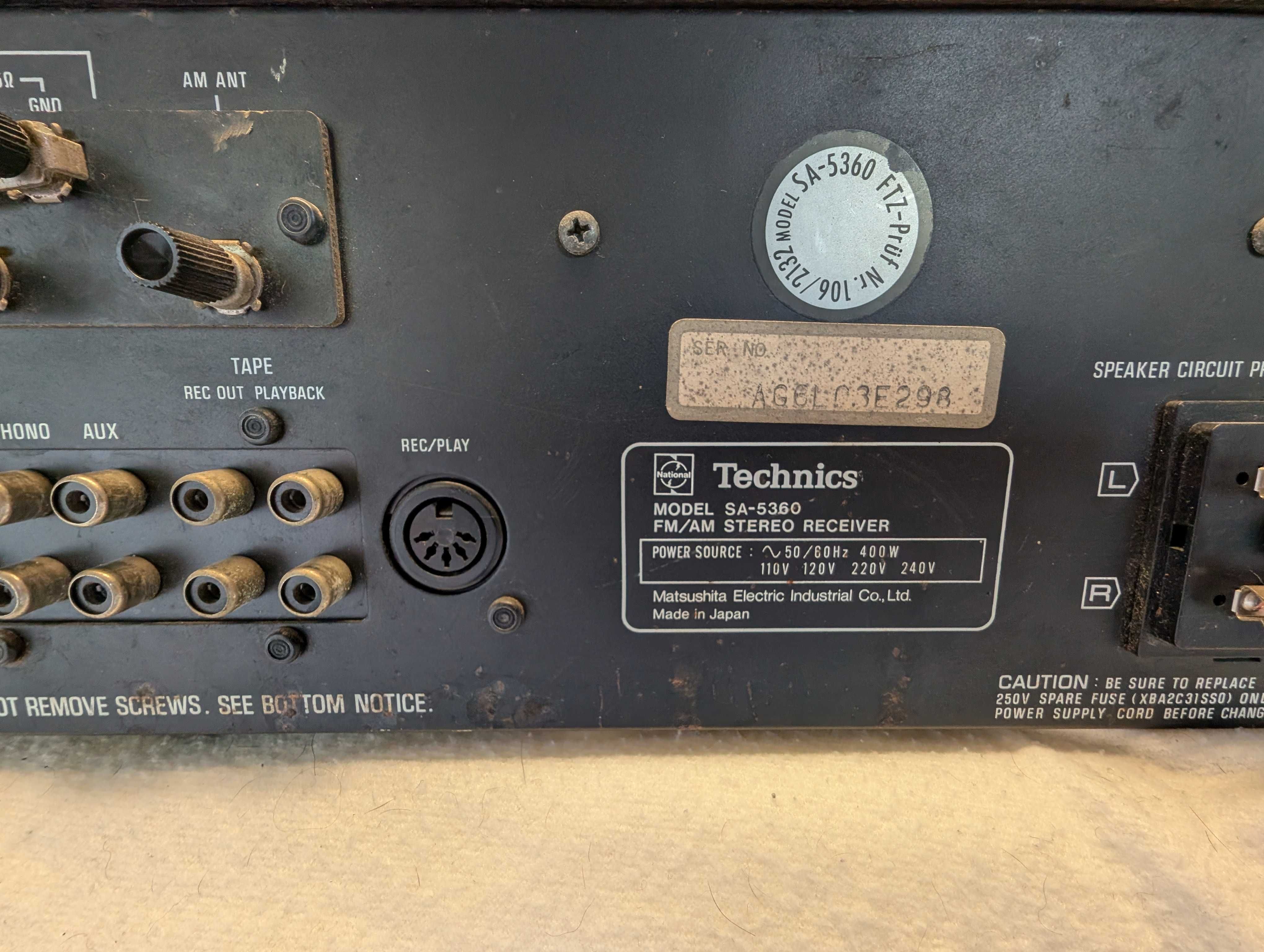 Technics SA 5360 Amplituner