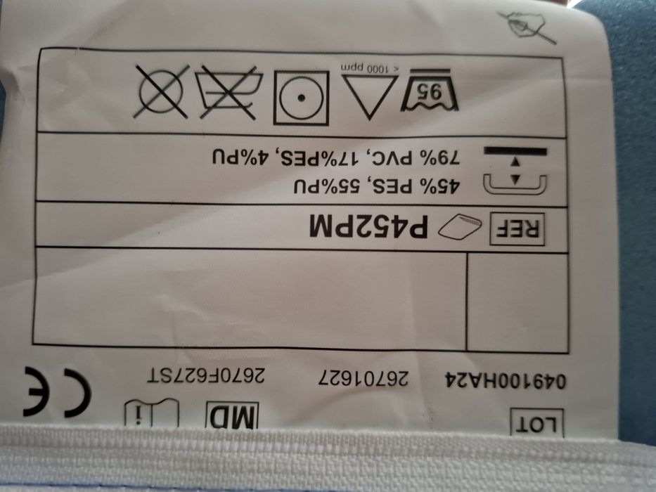 NOWY! Materac rehabilitacyjny, przeciwodleżynowy POLYPLOT z pokrowcem