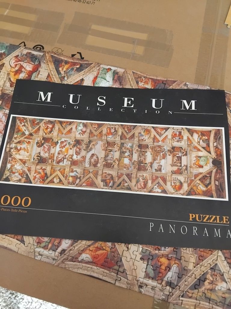 Puzzle montado 1000 peças