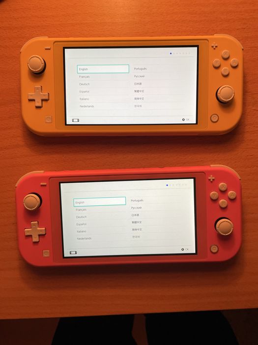 2 Nintendo Switch Lite + jogos