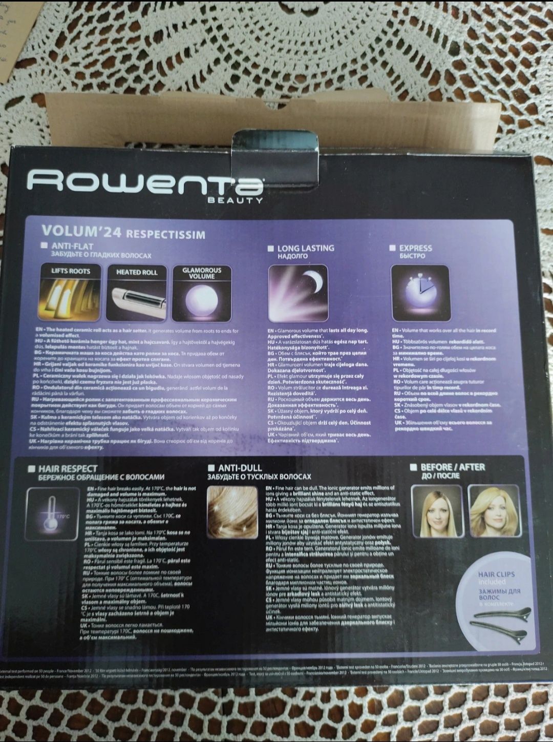 Prostownica Rowenta Volum 24 respectissim CF 6430