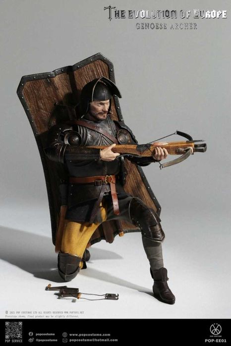 Figurka POP COSTUME 1/6 French Mercenary Genoese Archer POP EE01 MISB