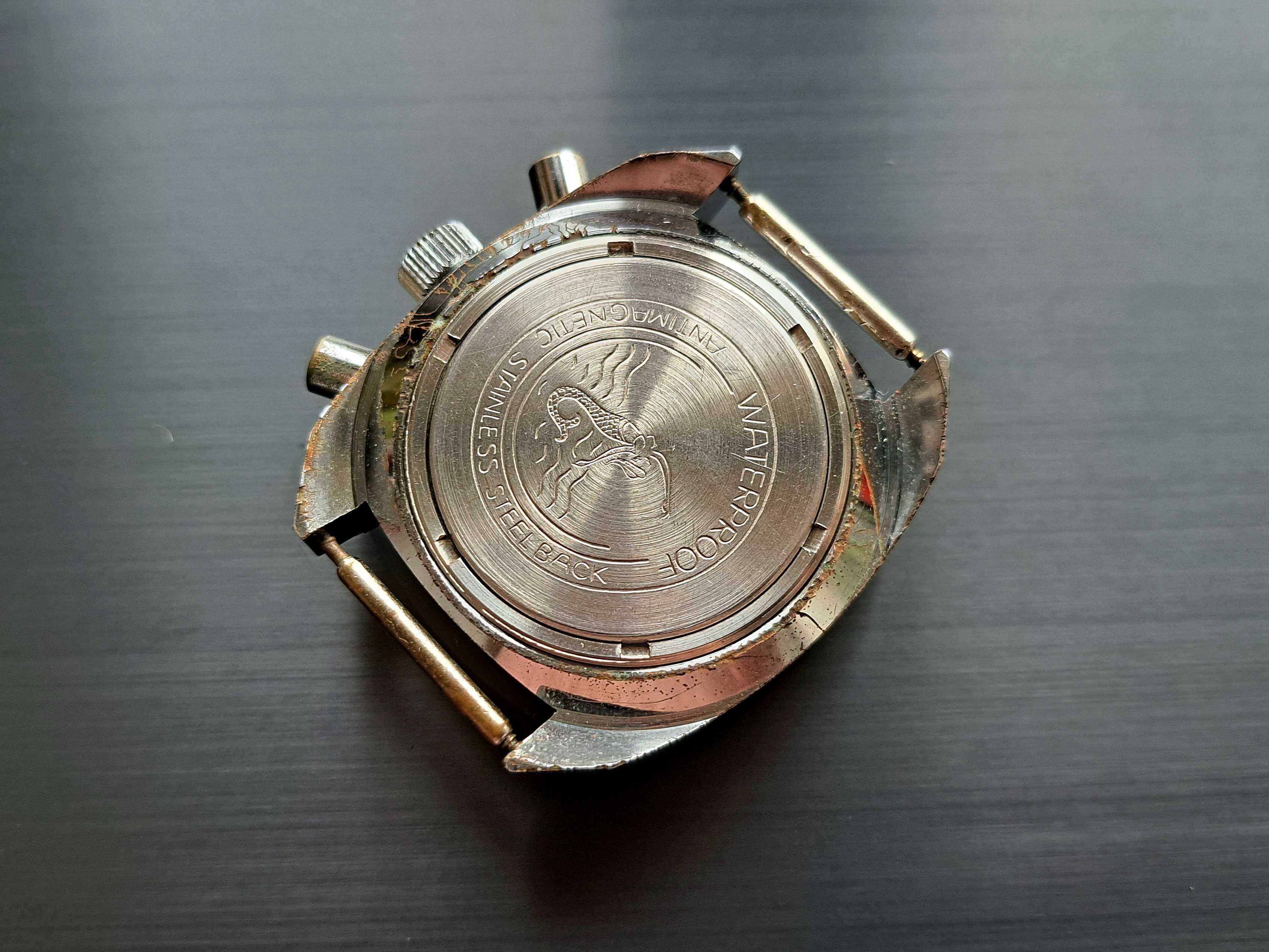 Ruhla Chronograf niemiecki zegarek vintage