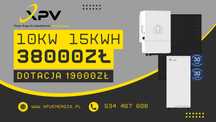 Fotowoltaika 10 kW 15 kWh Hybryda Magazyn Energii Mój Prąd