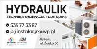 Hydraulik, Instalator C.O, Pompy Ciepła, Ogrzewanie podłogowe, Przyłą