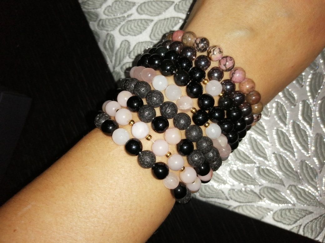 Pulseiras pedras naturais