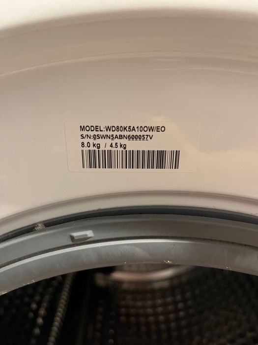 Pralko-suszarka samsung eco bubble na części