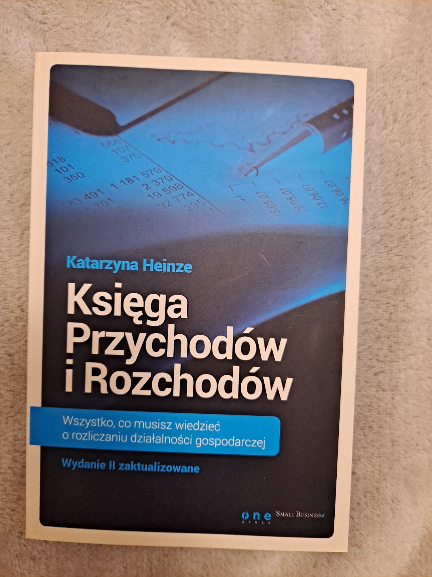 Rachunkowość finansowa, Ksiega przychodów i rozchodów